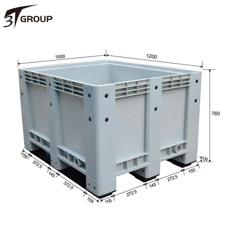 Closed Type Bulk Container with Solid Wall Manufactory