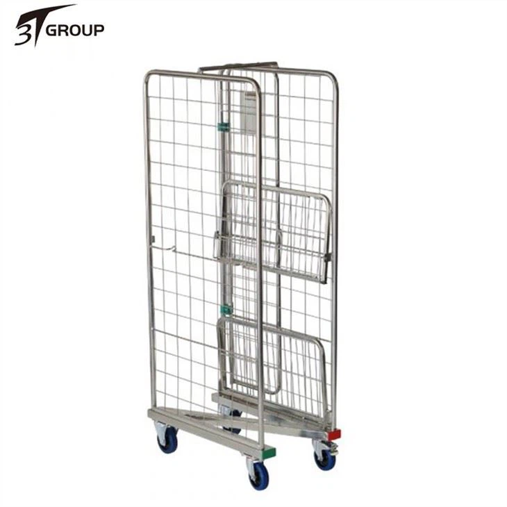 Three Sided Z Frame Roll Container factory