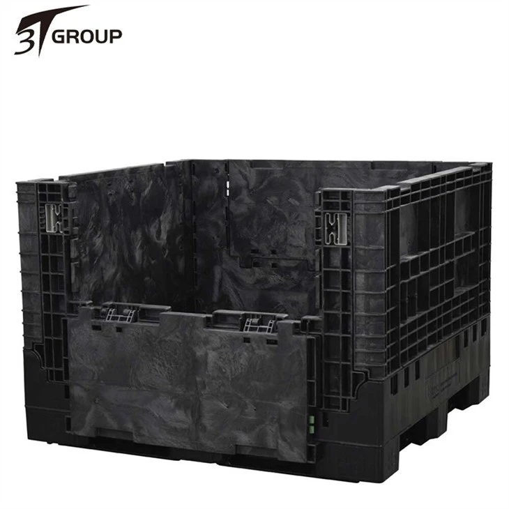 45 x 48 x 34 Solid Floor Collapsible Bulk Container 2 Doors price